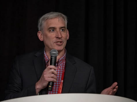 Speakers and Researchers during Researchers at Heart Reception