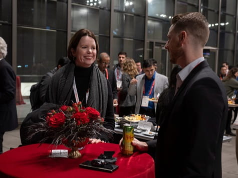 Speakers and Researchers during Researchers at Heart Reception