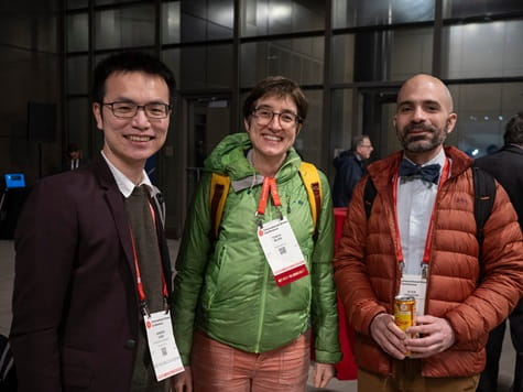 Speakers and Researchers during Researchers at Heart Reception