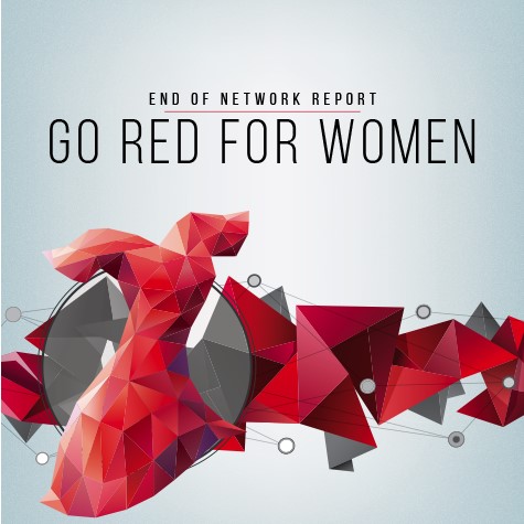 Decorative Go Red For Women summary cover illustration