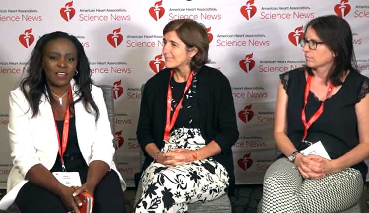 A still frame from a video recorded during BCVS 2023.