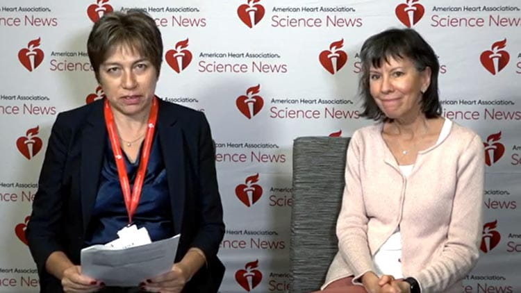 A still frame from a video discussing the future of genetic medicine during BCVS 2023.