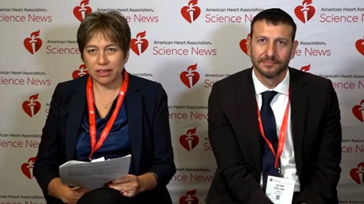 A still frame from a video recorded during BCVS 2023.