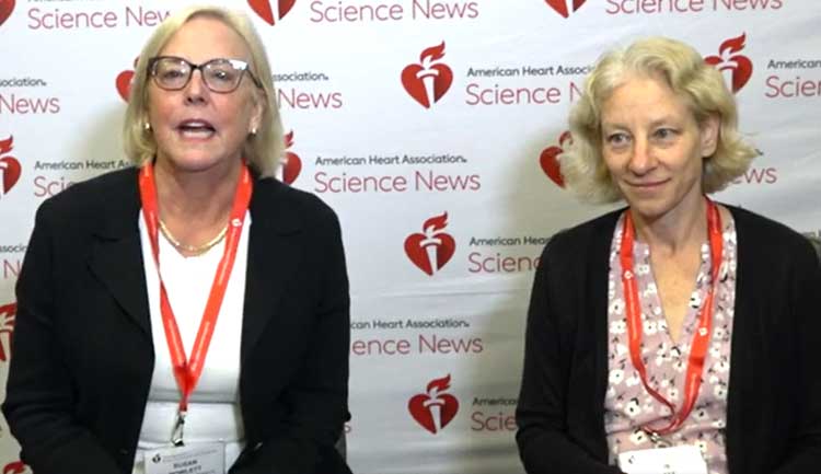 A still frame from a video recorded during BCVS 2023.