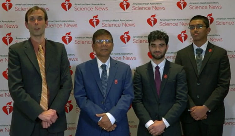 A still frame from a video