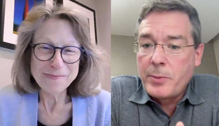 A still frame from a video about the BedMed and BedMed-Frail trials at ESC2024.