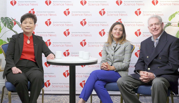 A still frame from a video discussion Hypertension 2025.