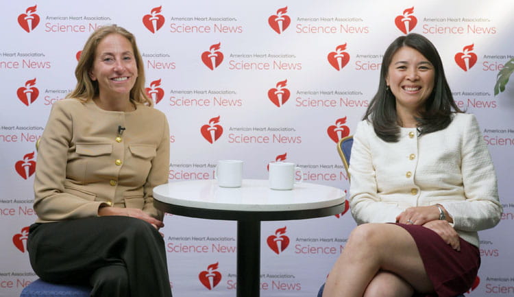 A still frame from a video