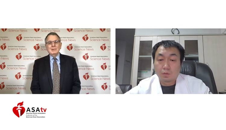 Still frame from a video