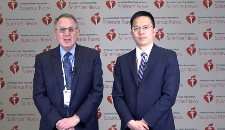 A still frame from a video