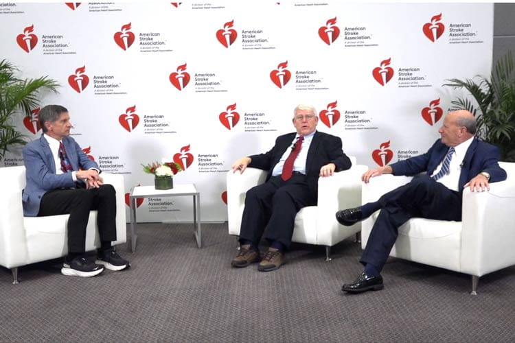 A thumbnail still frame from a video about the results of the C3FIT study during International Stroke Conference 2025.