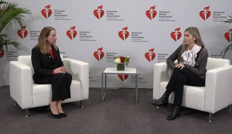 A still frame from a video about a study comparing telomere length with aging brain health.