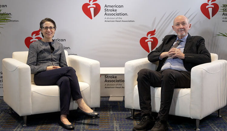 A still frame from video interview about CHOICE-2 presented at ISC26. 