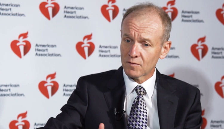 A still frame from a video about the results of the ANGPTL3 trial.