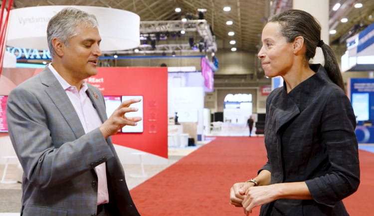 A still frame from a video