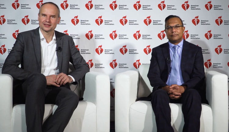 A thumbnail image from a video discussing the OCEAN trial presented at #AHA25.