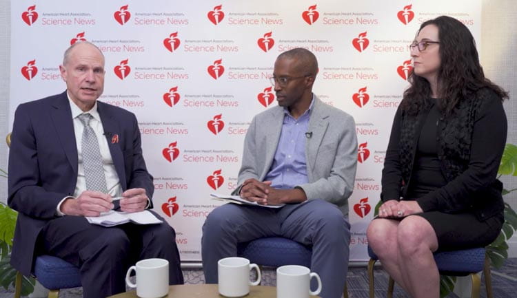 A still frame from a video interview about Translational Studies in Vascular Disease