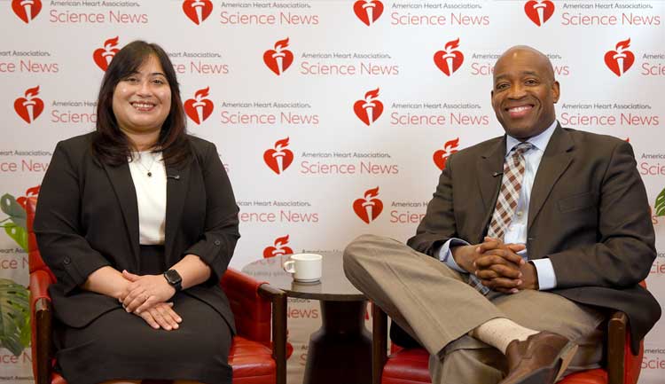 A still frame from a video shot during Vascular Discovery 2026.
